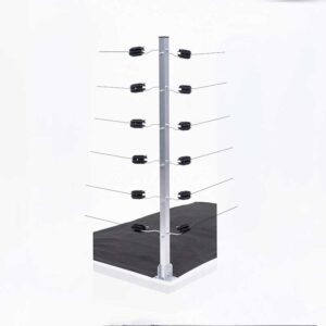 Haste de Cerca Elétrica com Castanha e Gancho